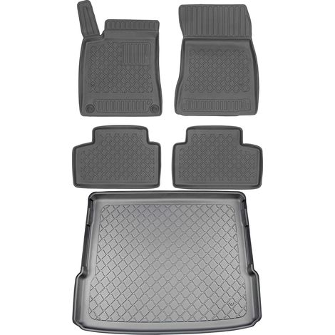 Set di tappetini per auto e tappetino per bagagliaio per Mercedes GLB X247 Crossover da novembre 2019