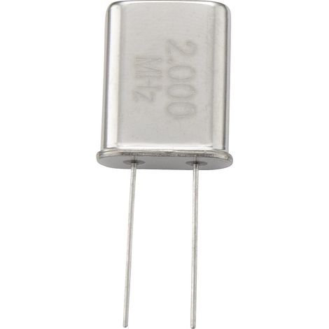 TRU COMPONENTS Schwingquarz 168645 HC-49/U 5 MHz 32 pF (Ø x H) 0.43 mm x 4.7 mm 1 St.