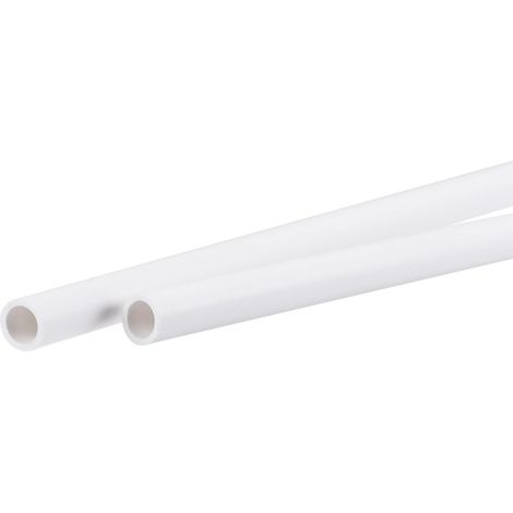 Tube PVC Rigide Blanc Tuyau 5mm ID 7mm OD 50cm Tube Plastique PVC Pipe 2Pcs Pour Conduite d'Eau, Modélisme, Gaine de Câble Électrique (1/5)
