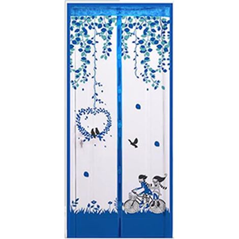 Zanzariera magnetica per porte, protezione dagli insetti, tenda magnetica, zanzariera, tenda, griglia protettiva, tenda per porte, zanzariera per porte di balconi, porte finestre, porte di cantine, 11
