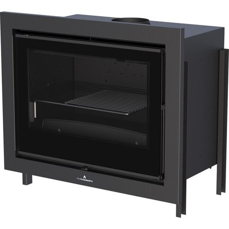 Insert à bois ventilé canalisable - BRONPI Paris 70 Vision 12 kW Sans kit air (1/3)