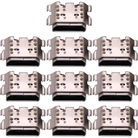Compatible with Samsung Galaxy A01 SM-A015F, 10 single-ended connectors sold per pack. (1/4)