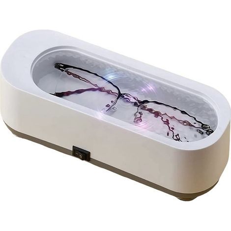 Professional portable mini ultrasonic cleaner for jewelry and glasses. High quality, an ideal choice for families. (1/5)