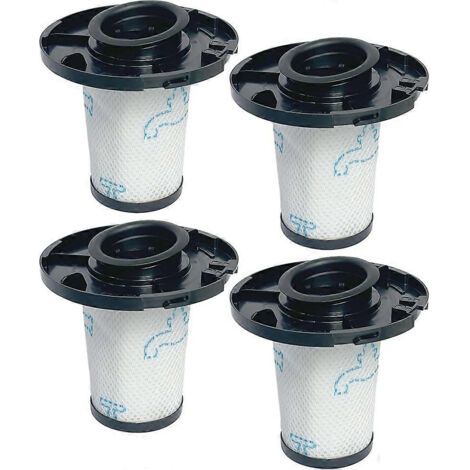 Lot de 4 filtres lavables pour aspirateur Rowenta X-Force Flex 11.60, 12.60, 14.60, 15.60 (références ZR009007 et ZR009008)