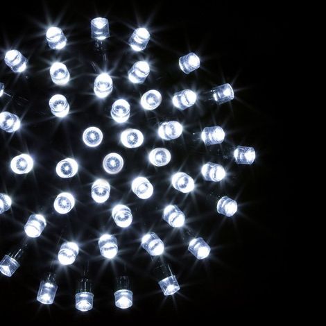 Paris Prix - Guirlande De Noël timer 10m Blanc Froid
