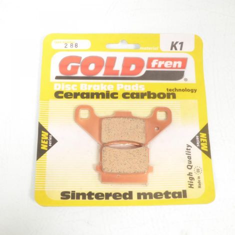 Bremsbelag Gold Fren für Quad Quadzilla 150 RV Midi Buggie vorne (1/3)