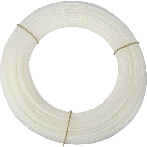 TRU COMPONENTS Tubo per aria compressa TC-14132980 PA8x6 white PA6 Bianco Diam int: 6 mm 15 bar 100 m (1/2)