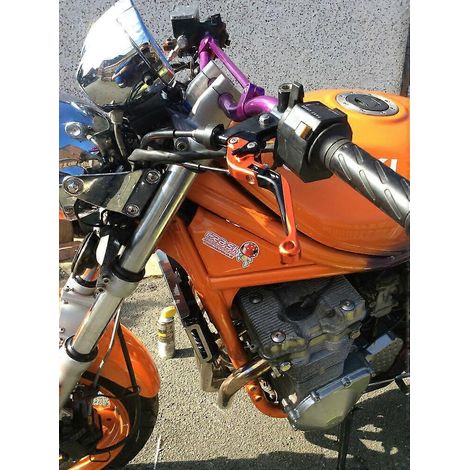 SUZUKI BANDIT 600 650 250 LEVIERS DE FREIN ET D'EMBRAYAGE PLIABLES ET EXTENSIBLES ROUTE COURSE R12C5( )
