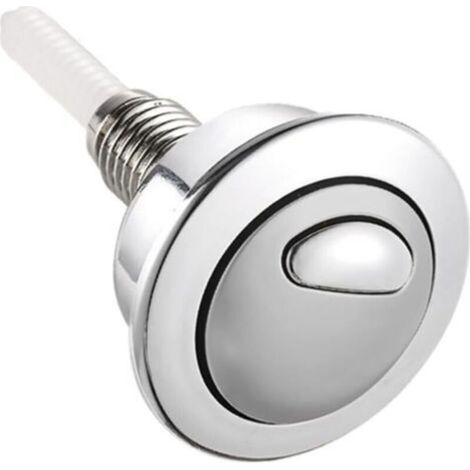 Lot de 2 boutons poussoirs à double chasse d'eau pour réservoir de toilettes Siamp pour Optima 49 Bouton poussoir à double chasse d'eau pour Twyford Vitra (1/4)