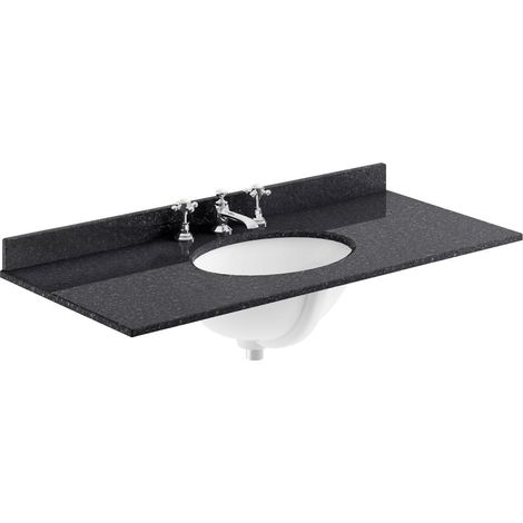 1000 Rectangle Marble Top/Basin 3TH