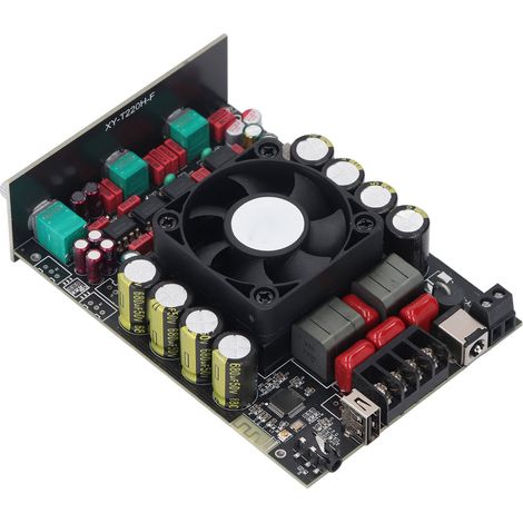 Carte Amplificateur Audio Bluetooth 5.2 220W Stéréo 2.0 Entrée AUX Module Amplificateur de Puissance (1/5)