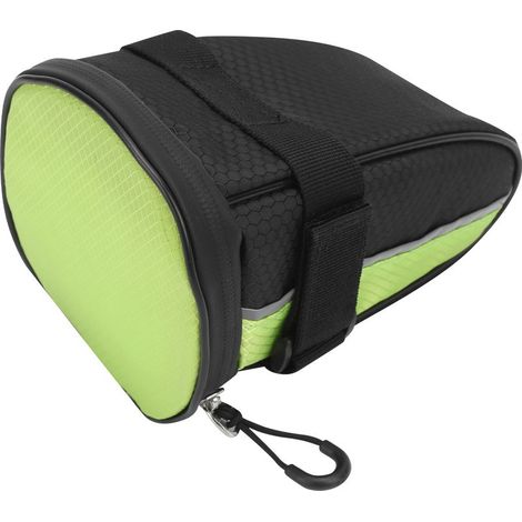 Sacoche de selle avec feu arrière de vélo, feu de signalisation LED et télécommande sans fil (1/5)