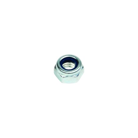 ecrou de 8 mm - avec bague nylon - boite de 40