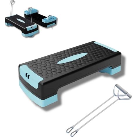 STEP FITNESS MULTIFUNZIONE CON CORDE