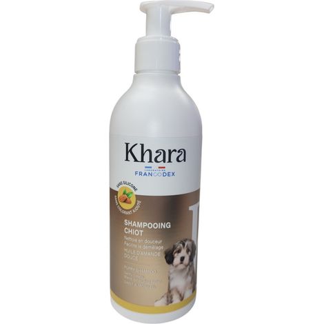 Shampooing Khara spécial Chiot - Nettoyage doux - 250 ml - Francodex