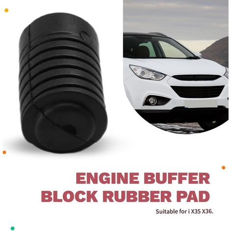 100 Shock Absorber Rubber Blocks for Hyundai X35 and X36 Front Hoods (1/4)