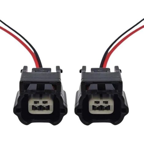 Connecteur de capteur ABS à 2 broches avec fils pré-câblés de 15 cm, prise de faisceau de remplacement pour Nissan Qashqai, X-Trail, Juke, remplace 479004CB2A, 47901-1KA0A (1/5)