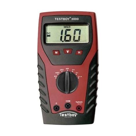 Testboy TB-3000 Multimetro portatile digitale CAT IV 600 V Display (Counts): 2000