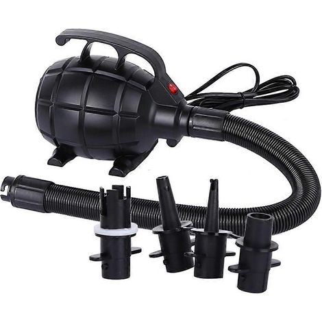 Pompe à air électrique domestique pour tapis de yoga, tente, coussin gonflable, matelas pneumatique, matelas pneumatique, 500 W, prise américaine (1/5)