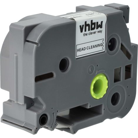 vhbw Print Head Cleaning Tape Cartridge compatible with Brother PT 9600, 9400, 9700PC, 9800PCN, 9500pc Label Printer - 2.5mx 24mm