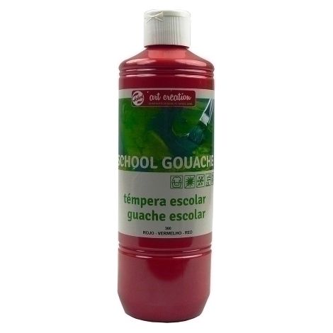 TEMPERA TALENS GOUACHE 500 ml ROJO