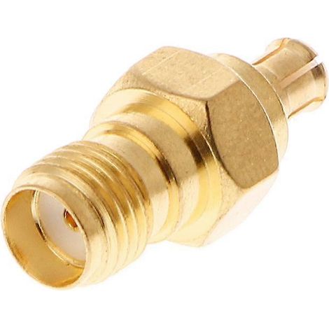 Convertisseur adaptateur coaxial RF à insertion directe SMA femelle vers MCX mâle (1/5)