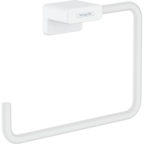 Hansgrohe AddStoris - Toallero, blanco mate 41754700 (1/5)