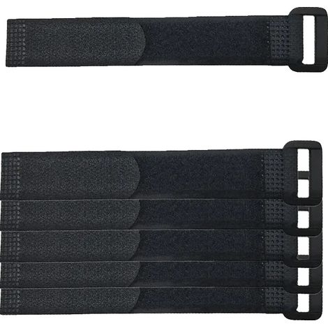 Sangles Velcro, Auto-adhésives, Réutilisables, 20PCS, 2cmx80cm (1/2)