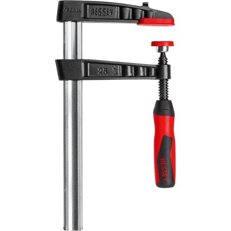 Bessey Temperguss-Schraubzwinge TG mit 2-K-Kunststoffgriff TG60S12-2K (1/5)