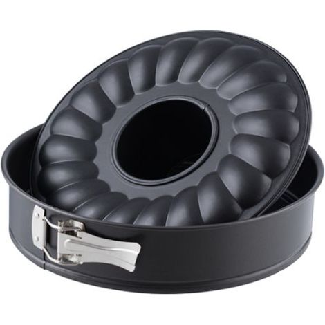 Molde Kelomat Easy 3 piezas Ø26 cm antiadherente antracita (1/2)