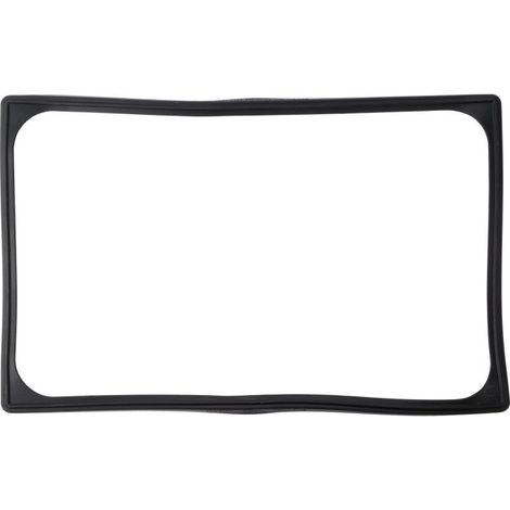 Bande Silicone GN 1/1 Noire pour Fixation - Pujadas (1/4)