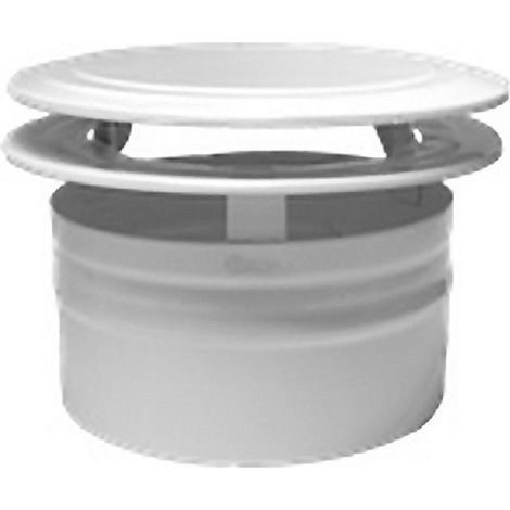 Difusor de Sombrero para Ventilación de Humo Blanco 110°