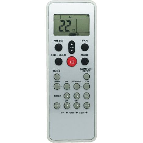 PA Fernbedienung für Toshiba-Klimaanlage. Ersatzfernbedienung für Toshiba WC-L03SE-Klimaanlage (1/4)