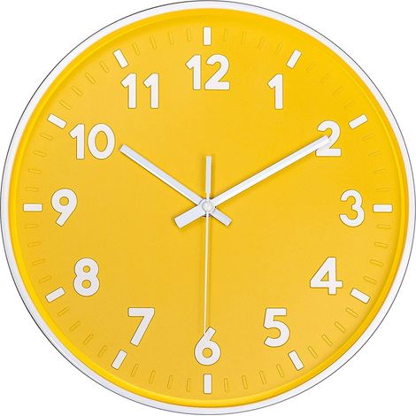 Modern Wall Clock,12 Inch 6d Number Non Ticking Silent Quartz Battery Operated Wall Clocks,round (1/5)