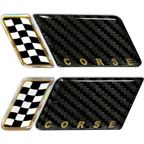 Fregi Sportivi Universali per Auto Carbon Corse, Kit Full (1/5)