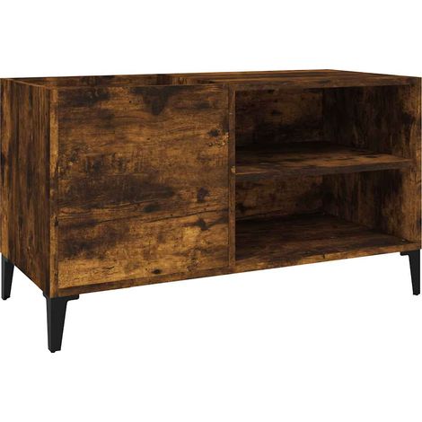 Maison Exclusive - Mobile Porta DiscRovere Fumo 84,5x38x48 cm Legno Multistrato