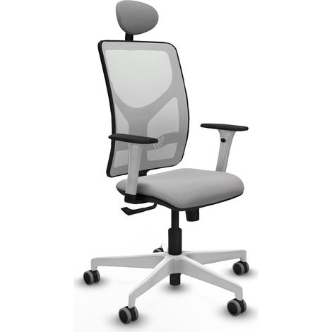 Chaise ergonomique piqueras y crespo Motilla blanc soutien lombaire ajustable (1/2)