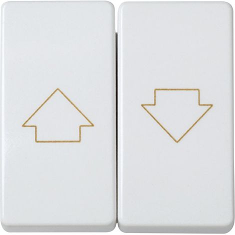 Raggruppa due tapparelle a pulsante senza aggancio Simon 27 WHITE 27396-65