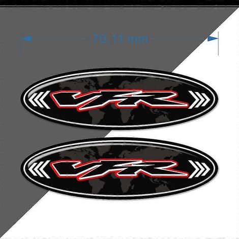 Protection autocollante pour réservoir Honda VFR 400 750 800 1200 XF, kit d'autocollants pour valises, protection genoux, coffre VFR 2018 2019 2020 - VFR1 (1/4)