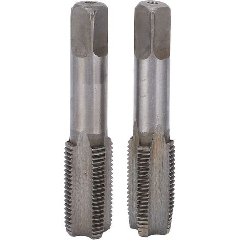 2Pcs Taraud à Flûte Droite Taraud à Flûte à Main Métrique en Acier Haute Vitesse Outil de Taraudage à Vis Standard M14x1.5 (1/5)