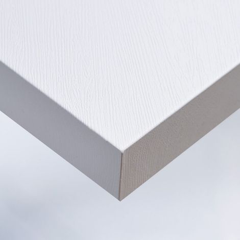 DIMEXACT - Papier adhésif imitation bois blanc - 122 cm x 0.5 m - En Rouleau (1/3)