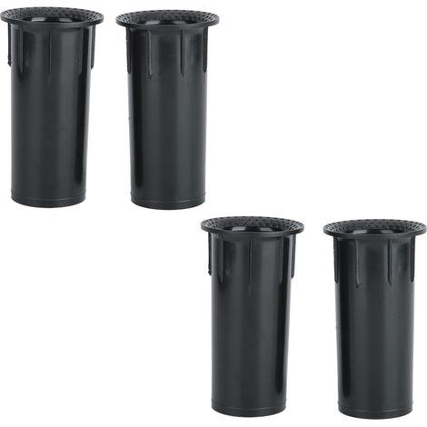 4 Pièces Haut-parleur à Paroi Intérieure Lisse en ABS, Tube Inversé en Design Évasé pour Effet de Graves (300ème Tube) (1/5)