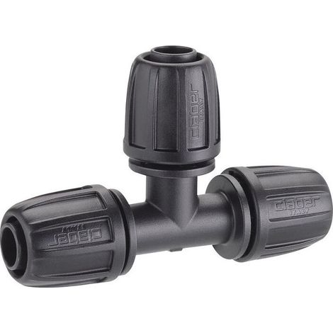 Claber – Raccord à trois voies pour tuyau 1/2' – Diamètre 13-16 mm – Compatible système d'irrigation – Pour chantiers humides (1/3)