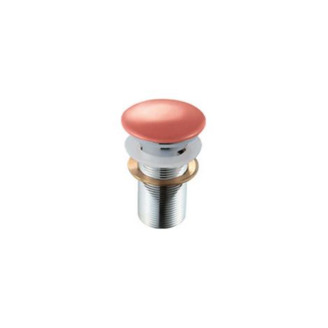 PILETTA CLICK-CLACK LAVABO FANCY CON TROPPO PIENO- Salmone- DH- pezzi 1