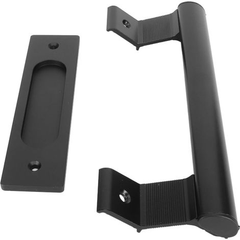 Poignée de porte coulissante Barn en alliage d'aluminium (1/5)