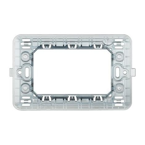 Mapam JOY supporto a 3 moduli posti T3 compatibile Bticino Matix 503SA - 7003B
