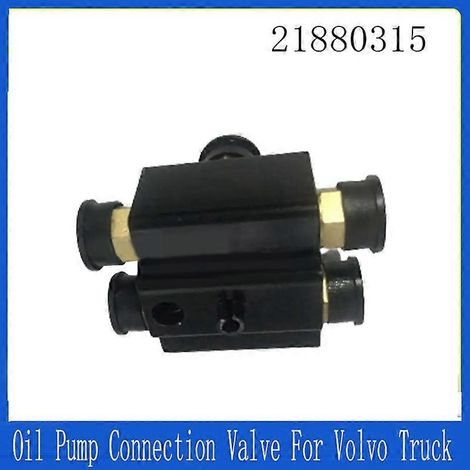 Bloc de vannes de raccordement de pompe à huile 21880315 pour camion-grue Volvo, camion de pompiers (1/3)
