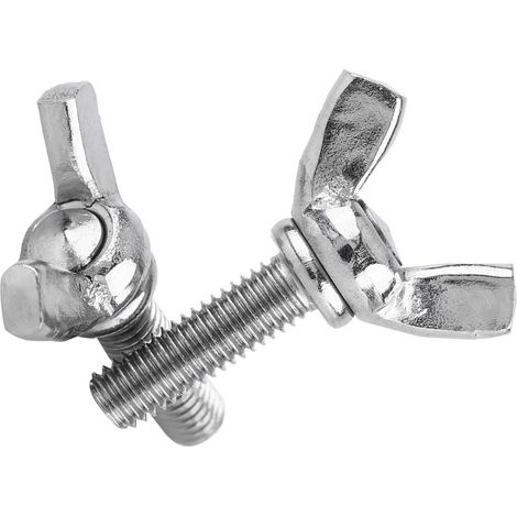 5 boulons à oreilles M6 en acier inoxydable 304 DIN316 (M616) (1/5)