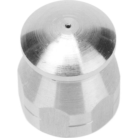 Buse de nettoyage de tuyaux G3/8 pouce (1 à l'avant, 6 à l'arrière) pour nettoyeur haute pression, buse de vidange en acier inoxydable (1/5)