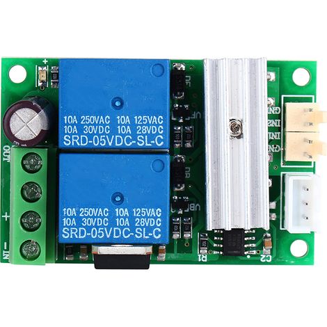 Drehzahlregler für Motorpumpen mit PWM-Steuerung und Wendeschalter, hohe Qualität, DC 6 V, 9 V, 12 V, 24 V, 3 A (1/5)
